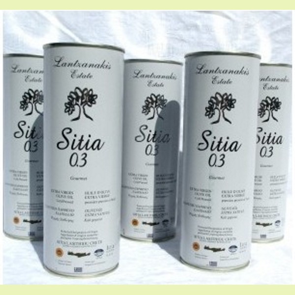 Huile Sitia 0,3 (AOP) 5 x 1 Litre 