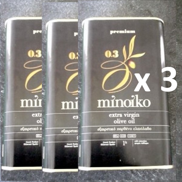 Huile 0.3 Messara-Monofastiou 3 x 1L